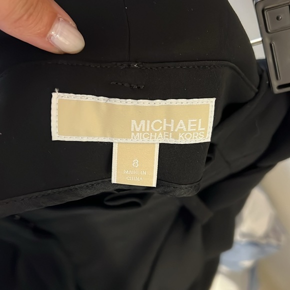 Michael Kors black wide leg dress pants - Picture 2 of 3